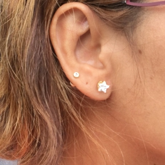 GOLD filled earrings - Picture 3 of 7